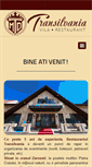 Mobile Screenshot of hotel-restaurant-transilvania.ro